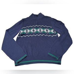Boys Blue Izod Sweater size Medium